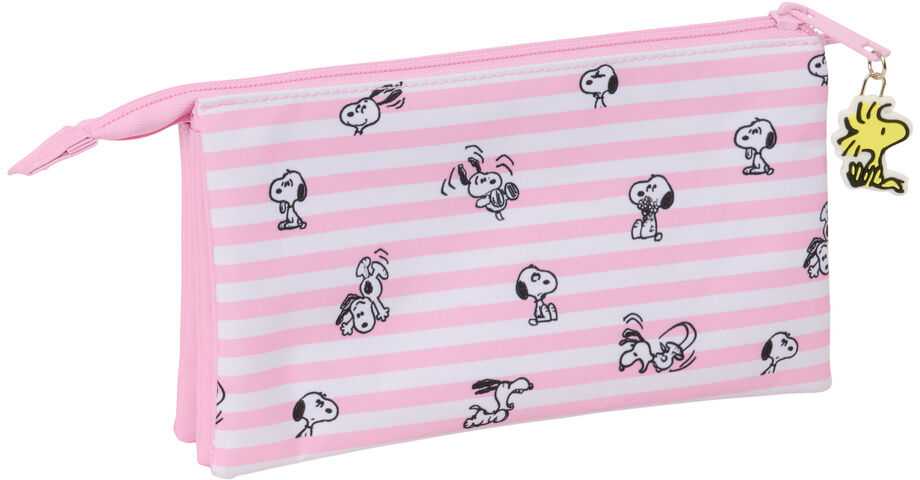 Safta Snoopy triple pencil case