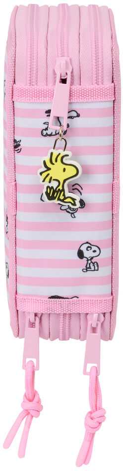 Safta Snoopy triple pencil case 37pcs