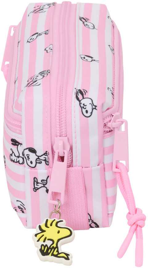 Safta Snoopy triple pencil case