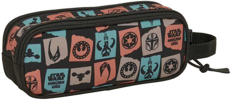 Safta Star Wars Mandalorian & Grogu double pencil case