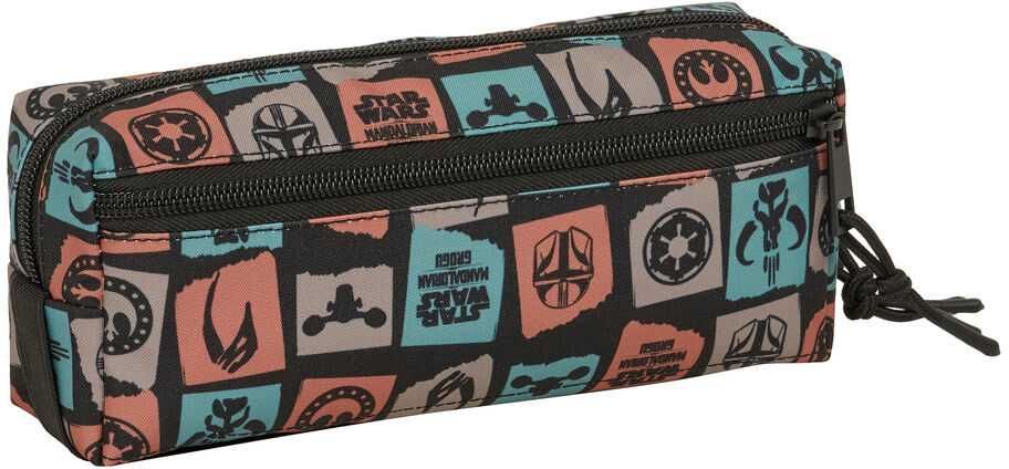 Safta Star Wars Mandalorian & Grogu triple pencil case