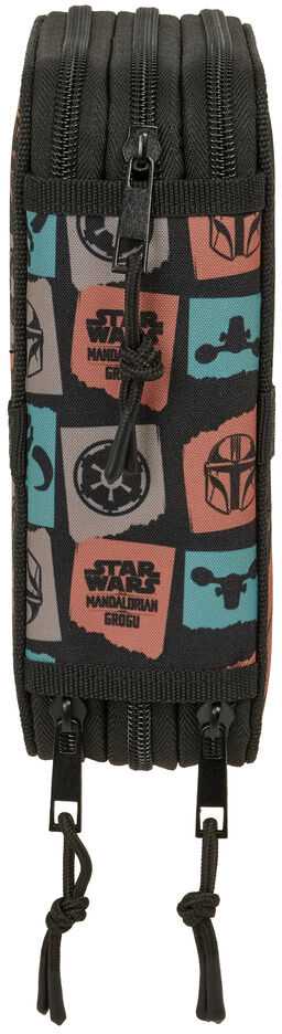 Safta Star Wars Mandalorian & Grogu triple pencil case 37pcs