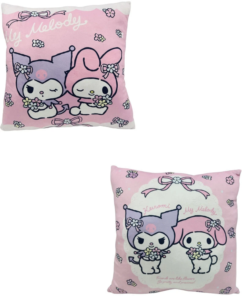 Sanrio pagalvių komplektas su Kuromi ir My Melody