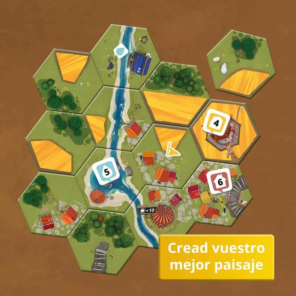 Sd Games Spanish Dorfromantik board game