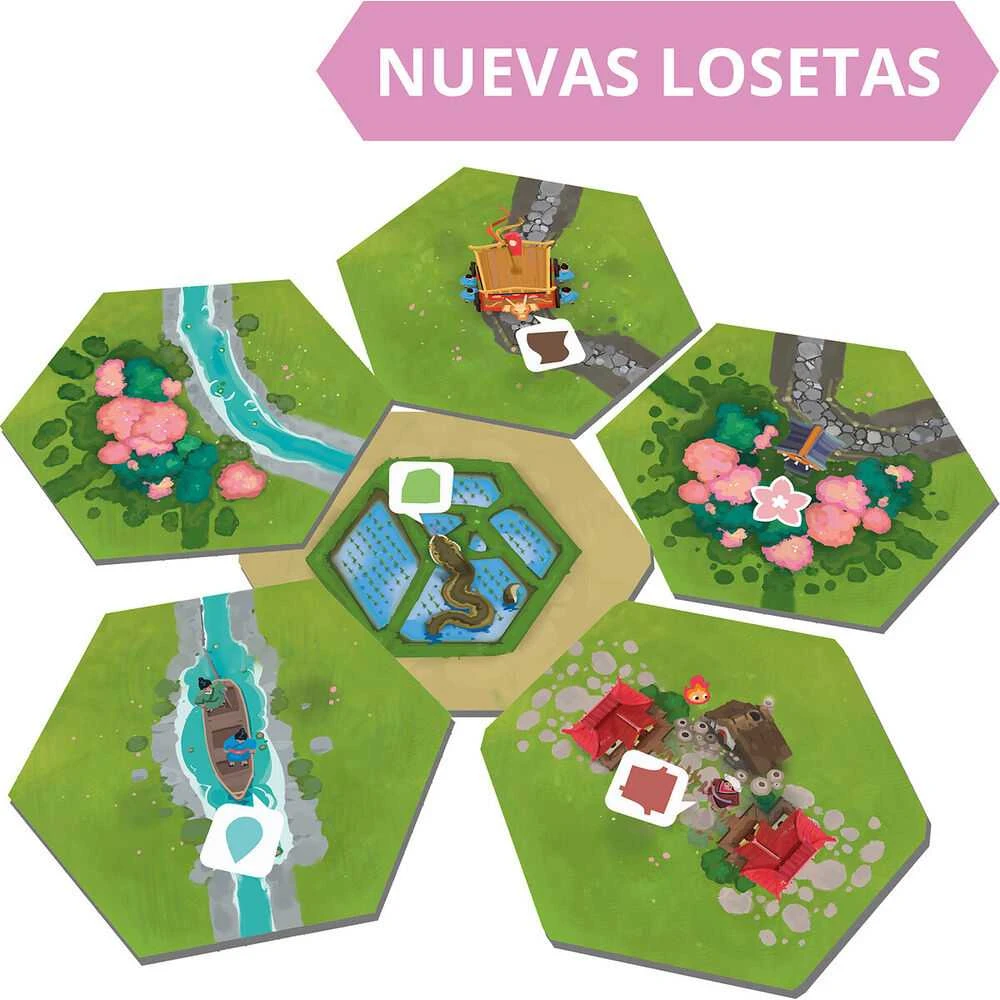 Sd Games Spanish Dorfromantik Sakura board game