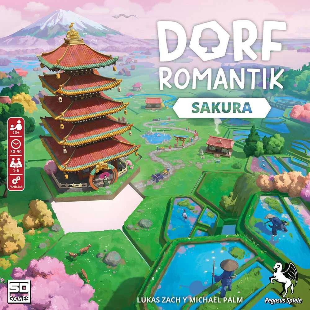 Sd Games Spanish Dorfromantik Sakura board game