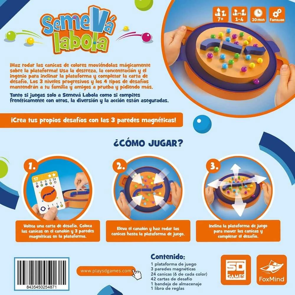 Sd Games Spanish emeva Labola board game
