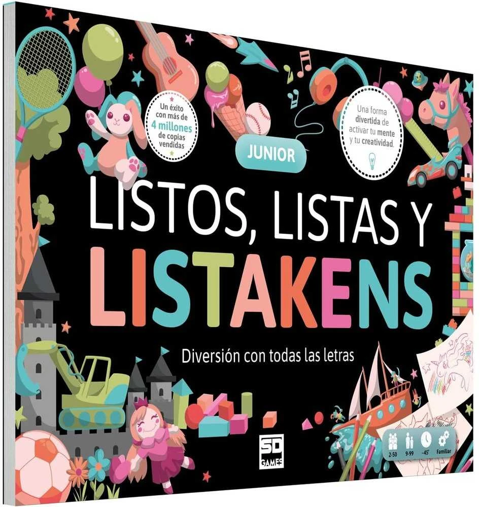Sd Games Spanish Listos Listas y Listakens Junior board game