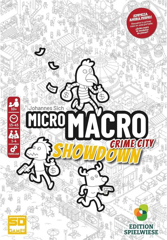 Sd Games Spanish Micro Macro Showdown game