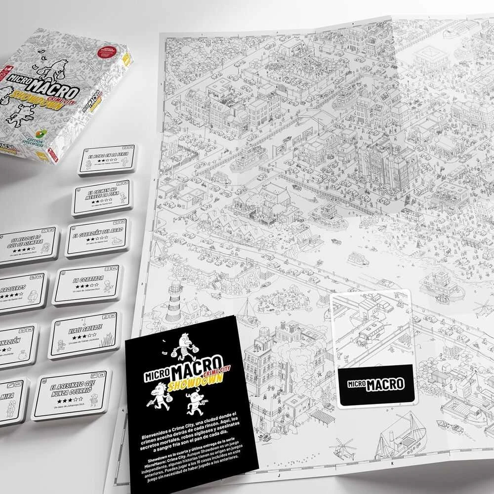 Sd Games Spanish Micro Macro Showdown game