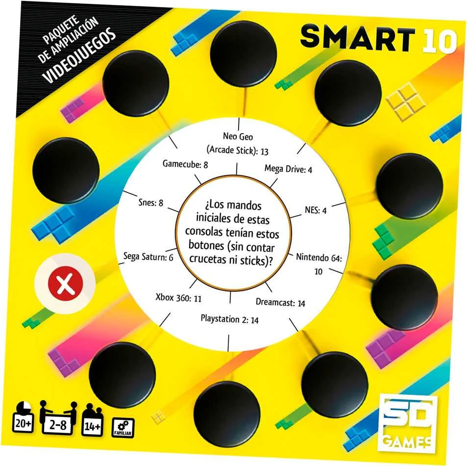 Sd Games Spanish Smart 10 Game Expansion Videogames