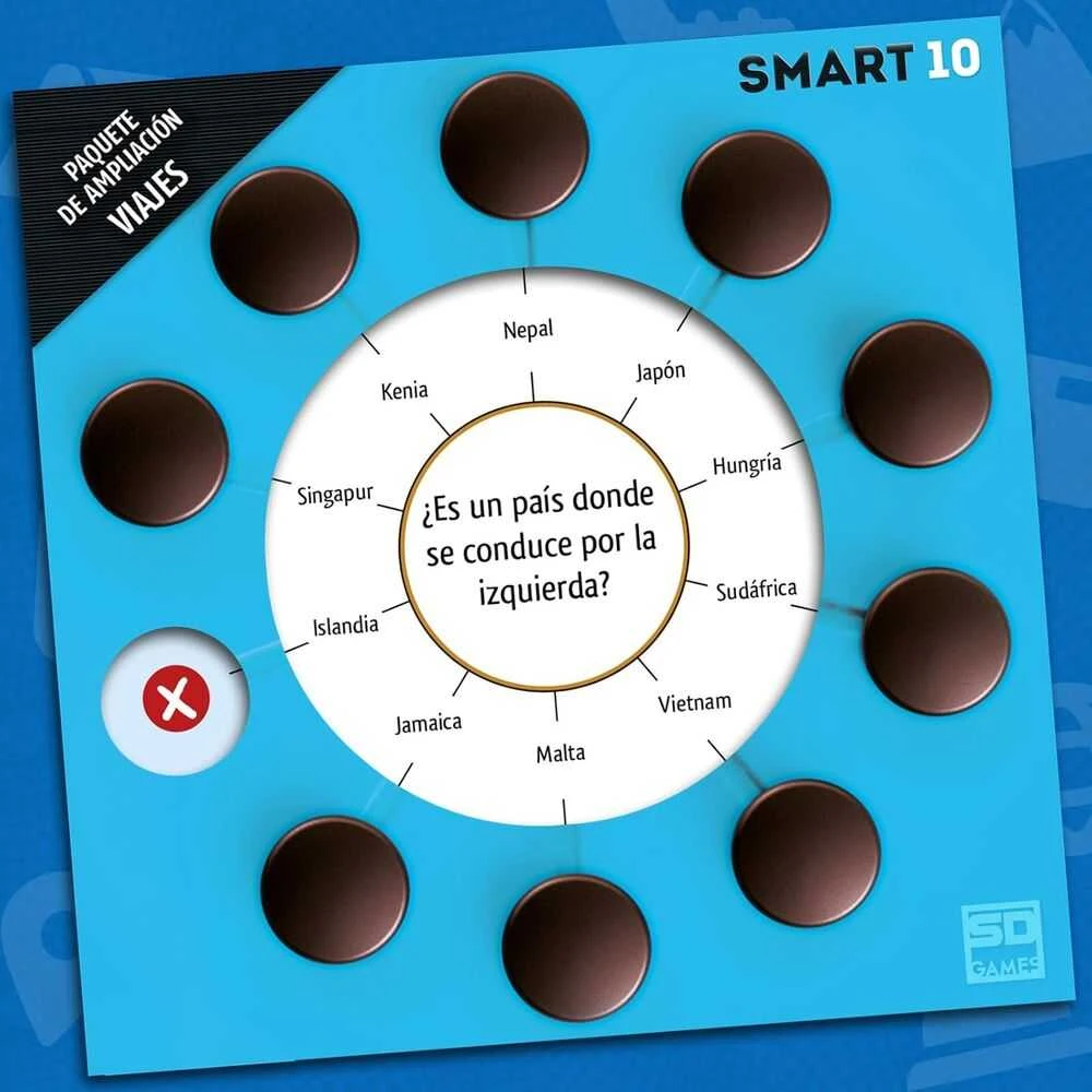 Sd Games Spanish Smart 10 Game Expansion Travel