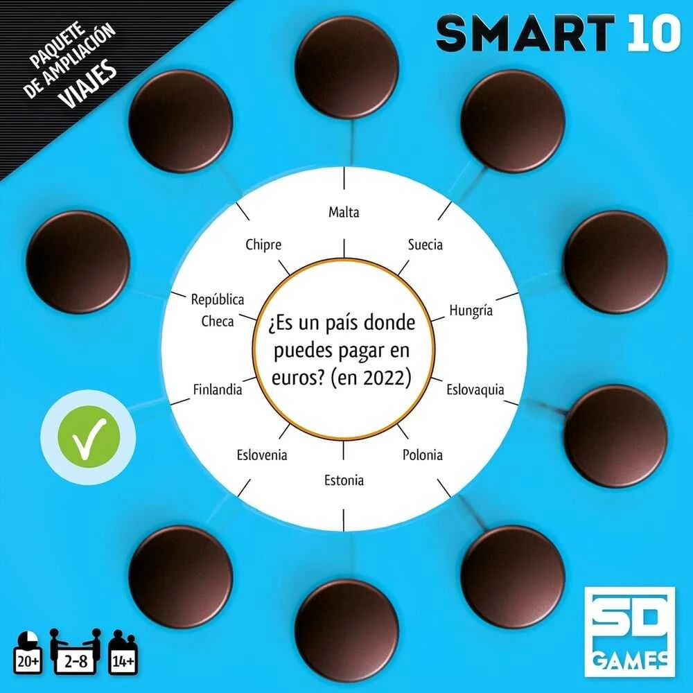 Sd Games Spanish Smart 10 Game Expansion Travel