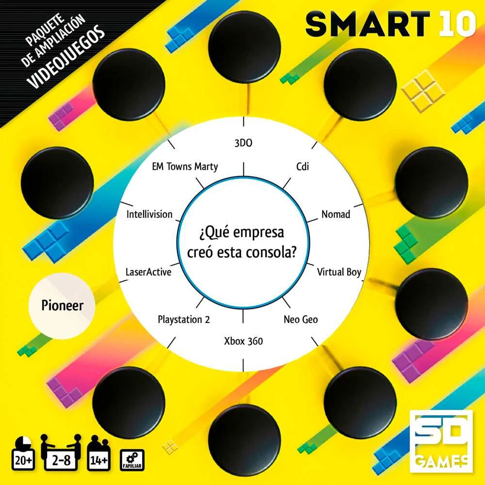 Sd Games Spanish Smart 10 Game Expansion Videogames