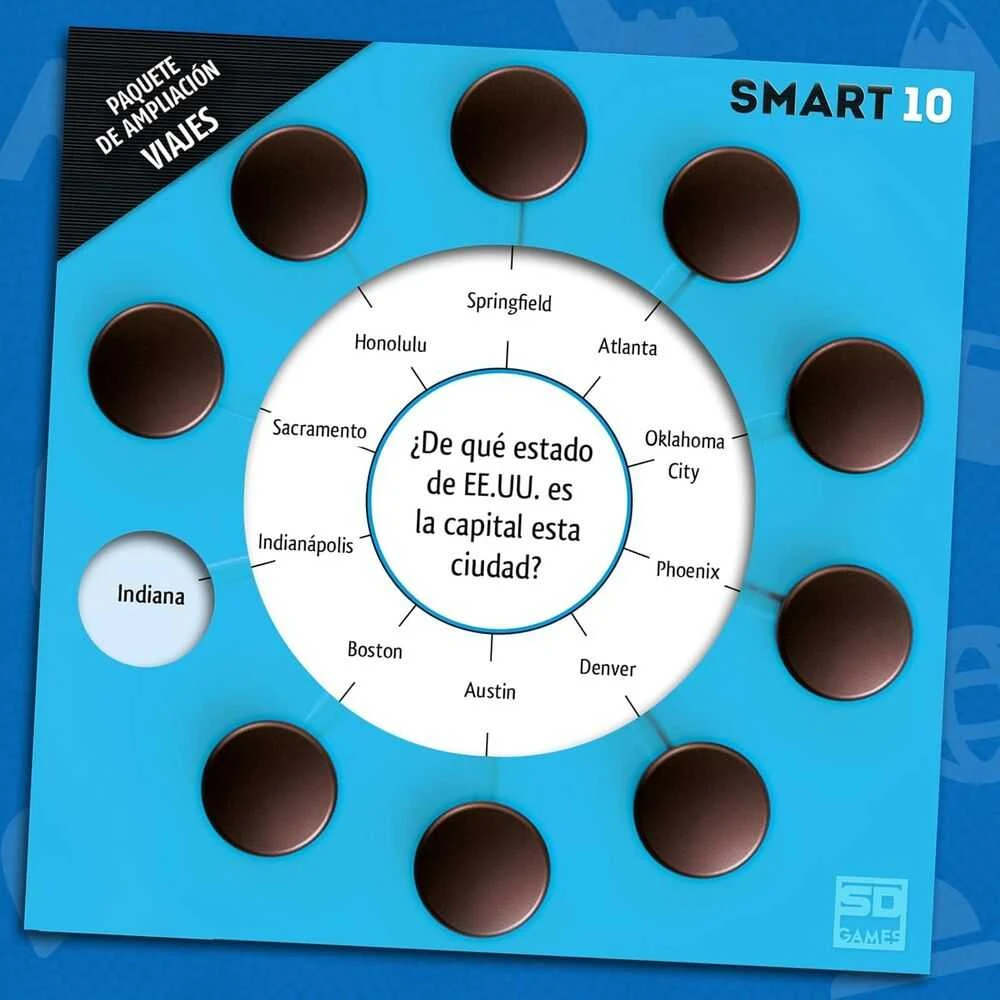 Sd Games Spanish Smart 10 Game Expansion Travel