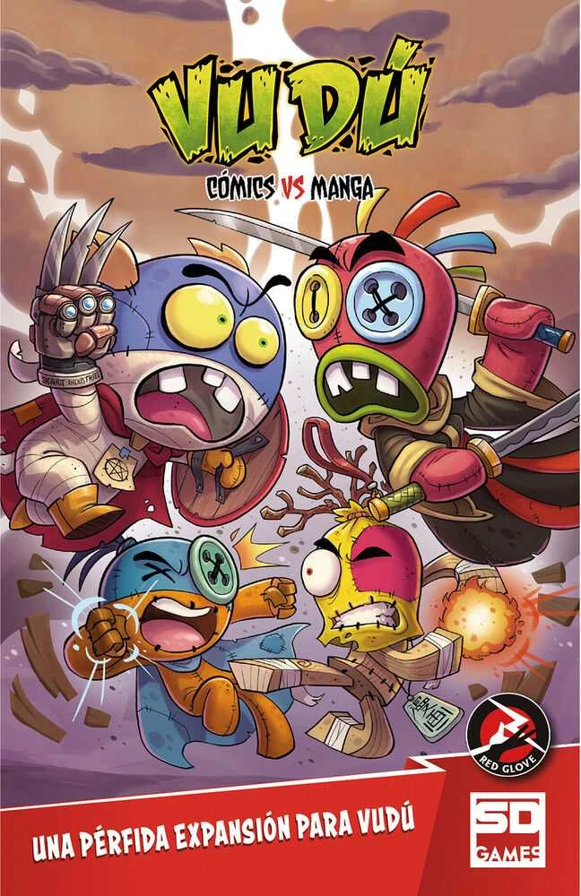 Sd Games Spanish Vudu Comics vs Manga expansion