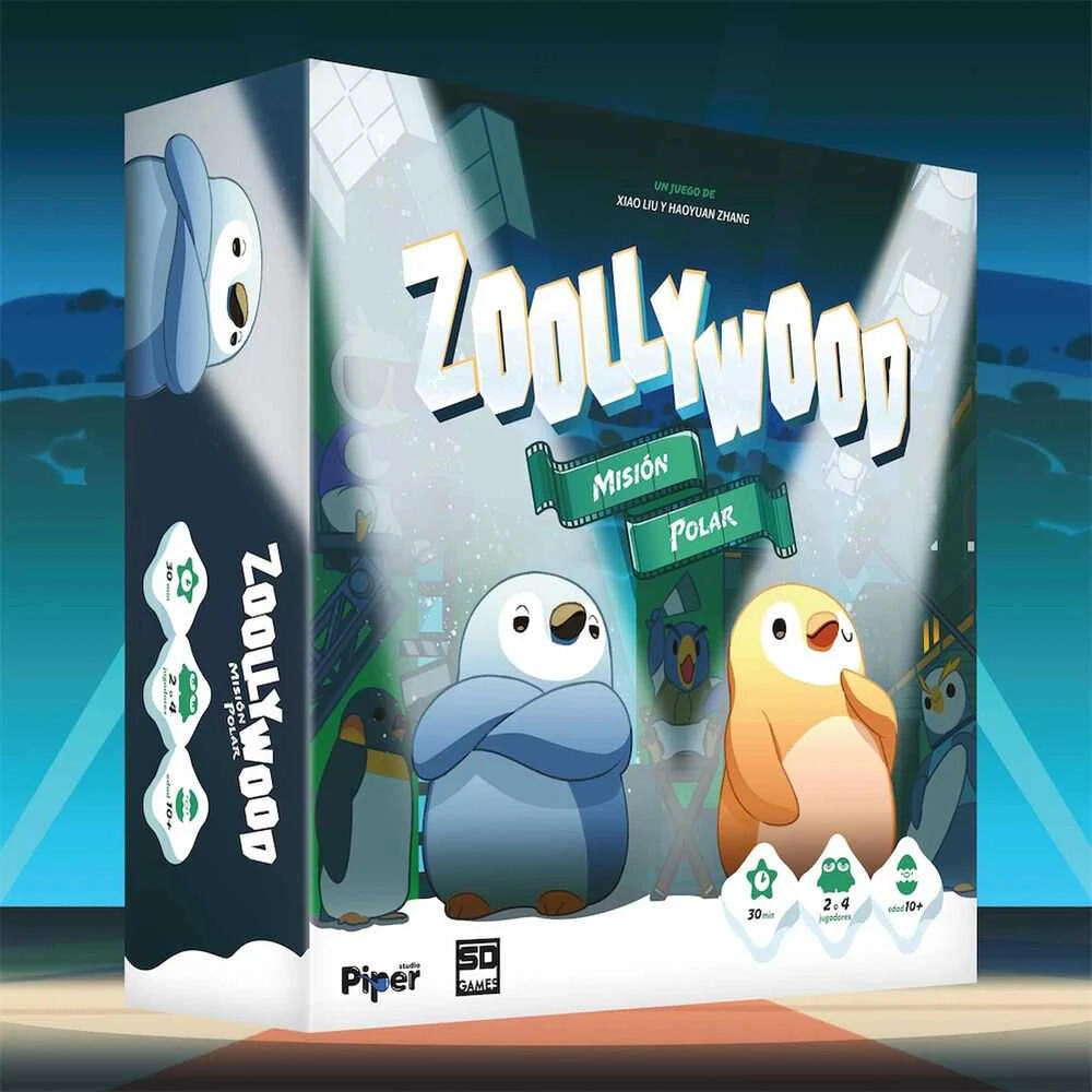 Sd Games Spanish Zoolywood board game
