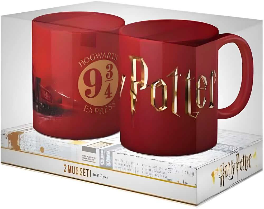 Sd Toys Harry Potter Hogwarts logo mugs set