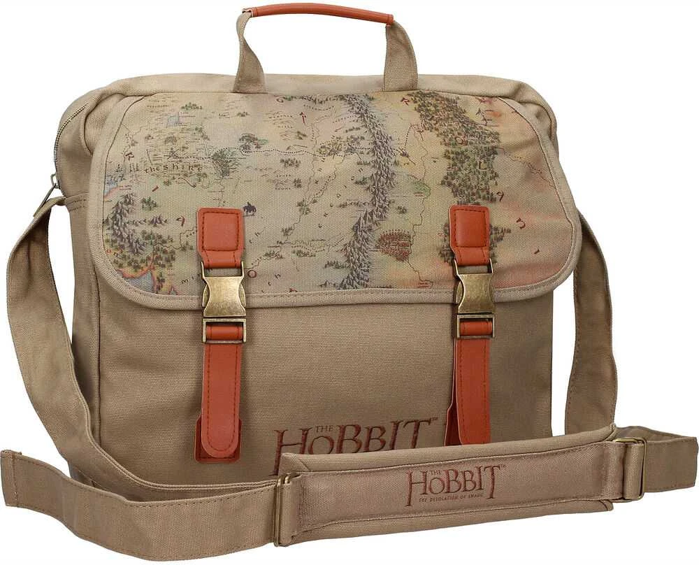 Sd Toys Hobbit Map fabric shoulder bag