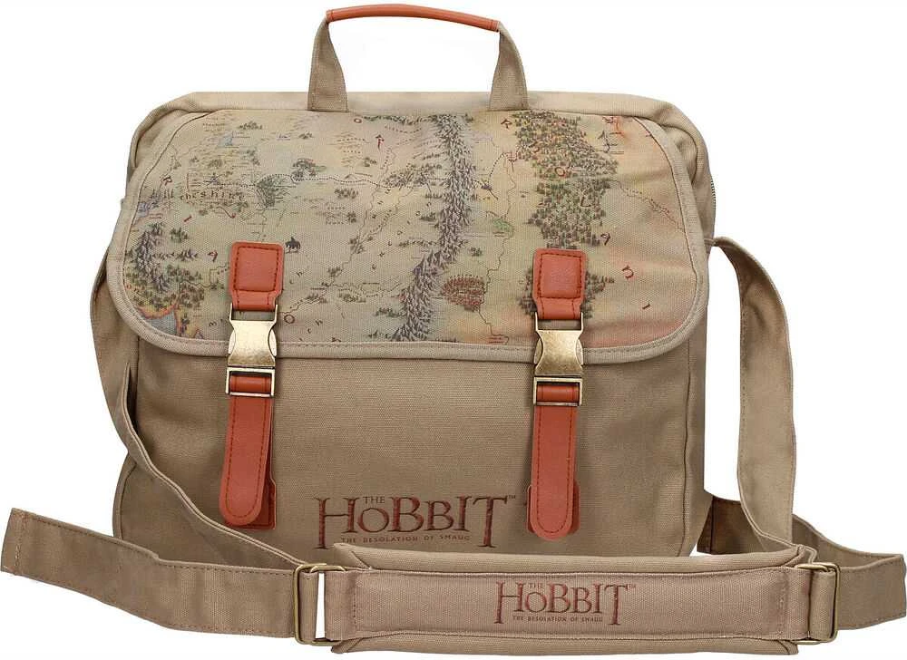 Sd Toys Hobbit Map fabric shoulder bag