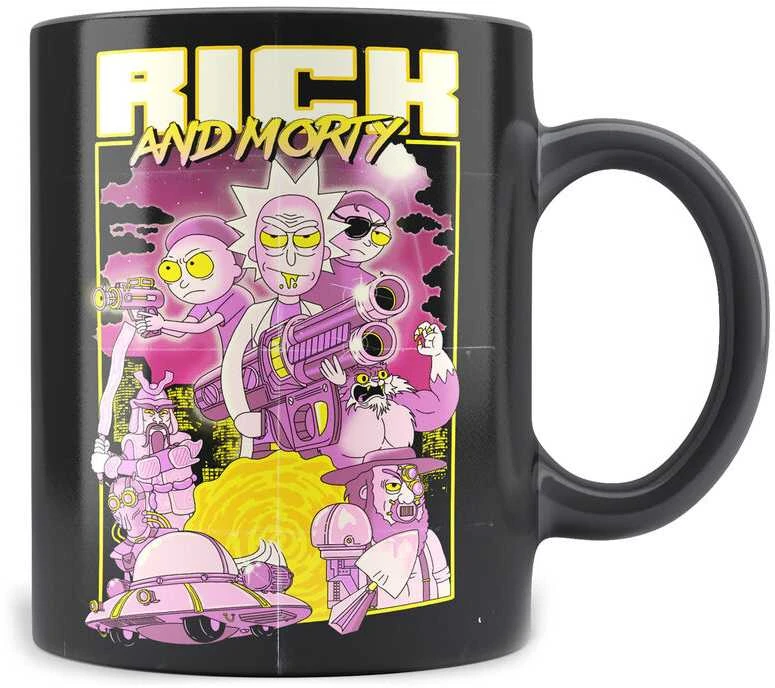 Sd Toys Rick and Morty Retro Poster mug