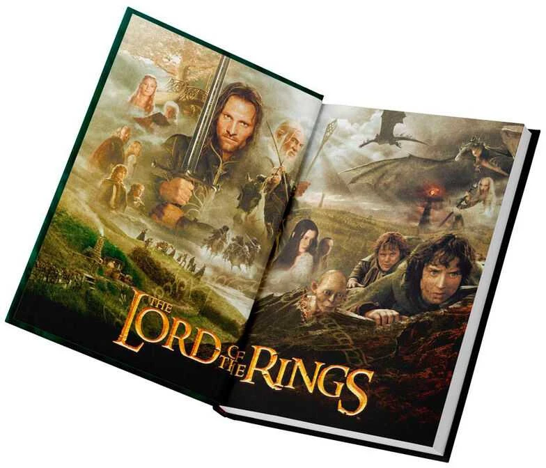 Sd Toys The Lord of the Rings One Ring To Rule Them All notebook with lights