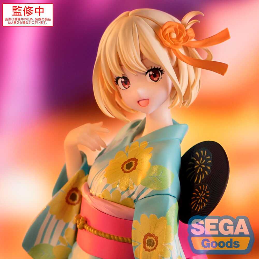 Sega Goods Lycoris Recoil Chisato Nishikigi Festival in Yukata Luminasta figure 19cm