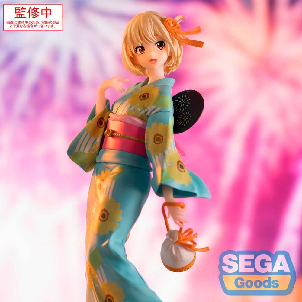 Sega Goods Lycoris Recoil Chisato Nishikigi Festival in Yukata Luminasta figure 19cm