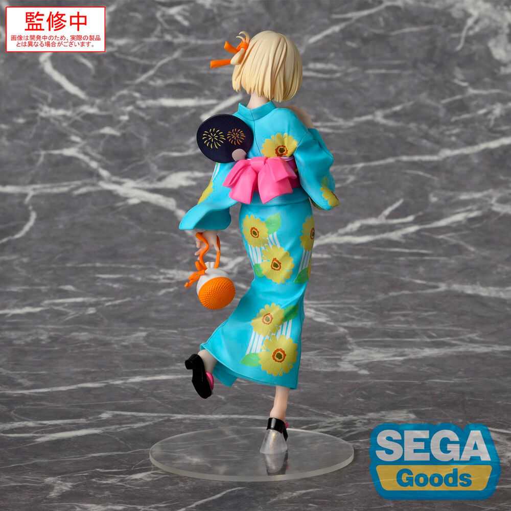 Sega Goods Lycoris Recoil Chisato Nishikigi Festival in Yukata Luminasta figure 19cm