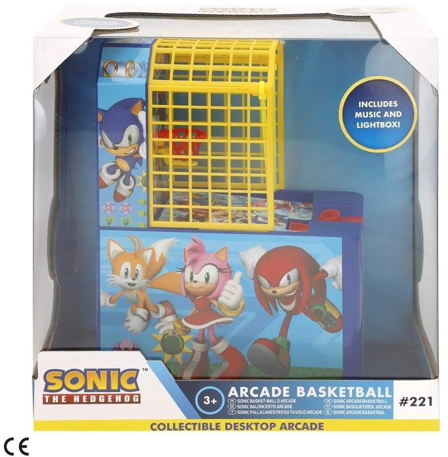 Sega Sonic The Hedgehog Arcade Basketball Game