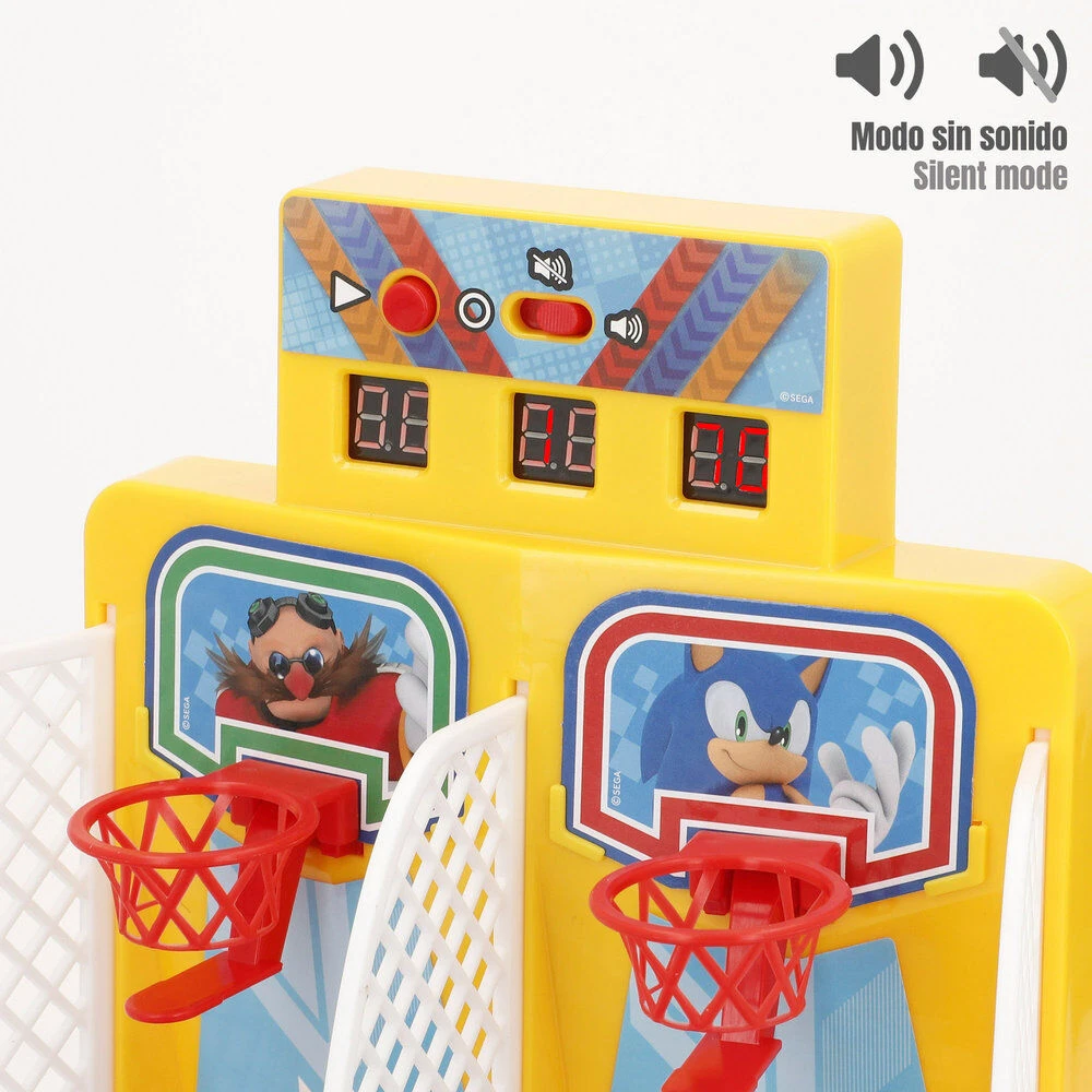Sega Sonic the Hedgehog mini arcade basket