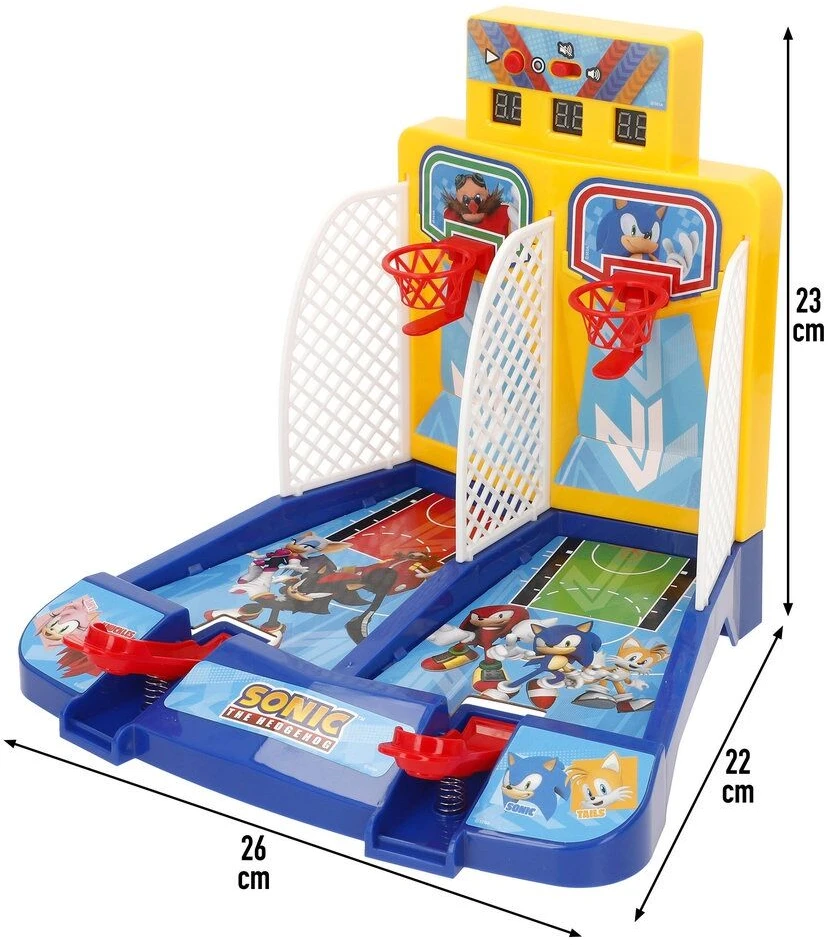 Sega Sonic the Hedgehog mini arcade basket