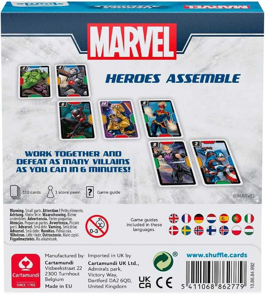 Stalo žaidimas Cartamundi Marvel Heroes Assemble