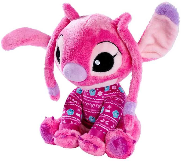 SIMBA Disney Stitch Angel Christmas plush toy 25cm