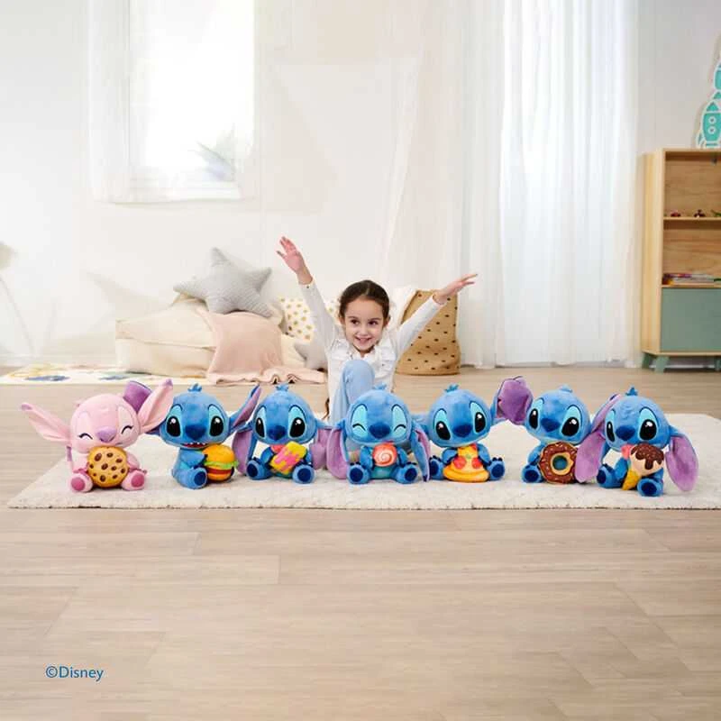 Simba Maskotka „Disney Stitch“ pliušinis žaislas su Donatu, 25 cm, originalus