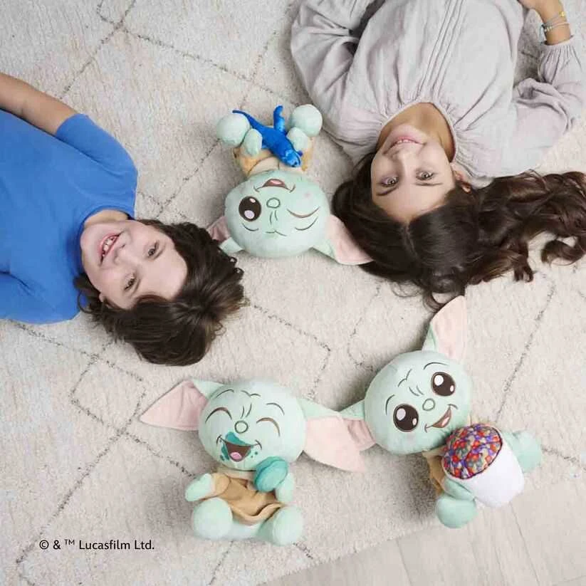 Simba Minkštas pliušinis Disney Grogu su driežu 25 cm