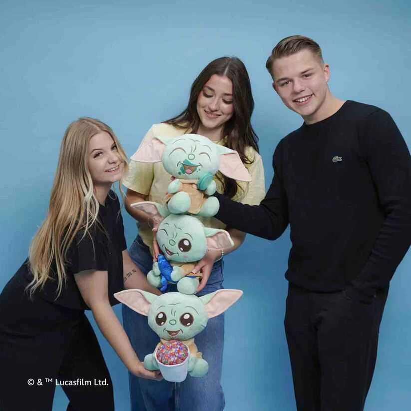 Simba Minkštas pliušinis Disney Grogu su driežu 25 cm