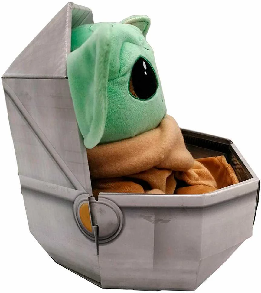 Mattel Disney Madalorian Baby Yoda talismanai, 25 cm