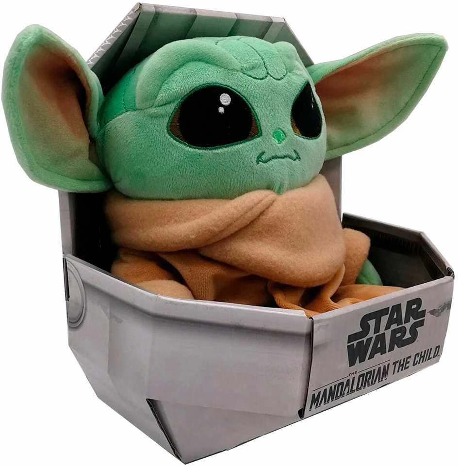 Mattel Disney Madalorian Baby Yoda talismanai, 25 cm