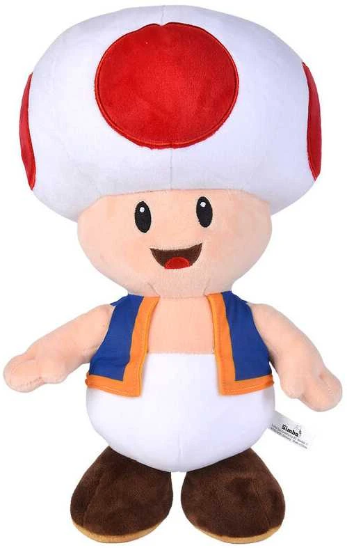 Simba Toys Simba Super Mario, Toad -pehmo, 40 cm
