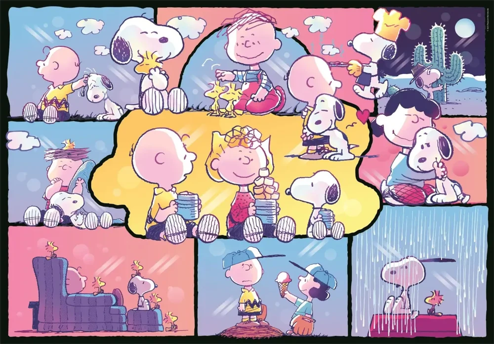 Clementoni Dėlionė 1000 vnt. - Snoopy