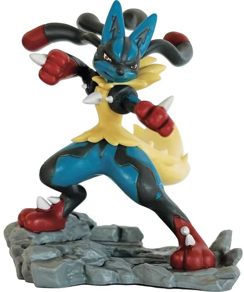 Spanish Pokemon Mega Lucario Ex Blister set collectible cards