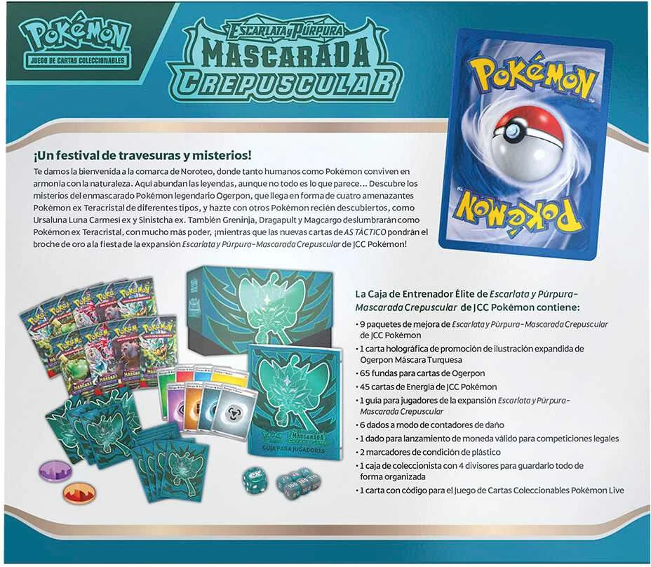 Pokémon TCG: SV06 Mascarada Crepuscular - ETB (Spanish / Latam)