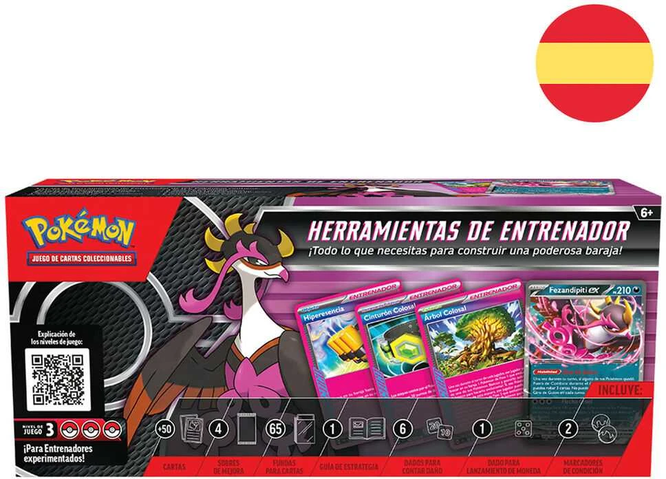 Spanish Pokemon Trainer case collectible card game