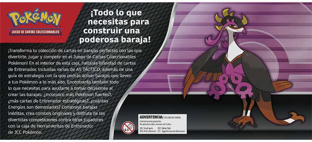 Spanish Pokemon Trainer case collectible card game
