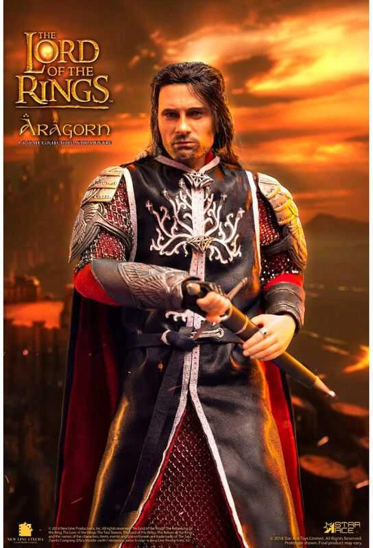 Star Ace The Lord of the Rings Aragorn Real Master figure 23cm