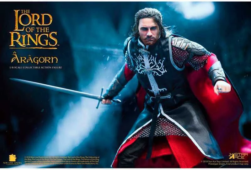 Star Ace The Lord of the Rings Aragorn Real Master figure 23cm