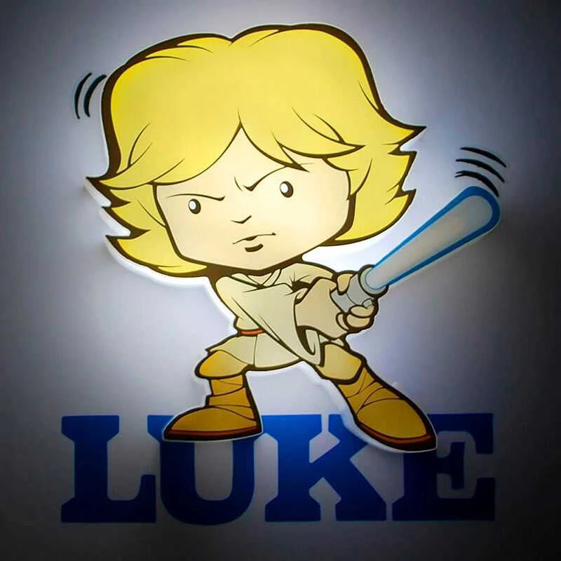 Star Wars Luke Skywalker 3D Light FX mini lamp