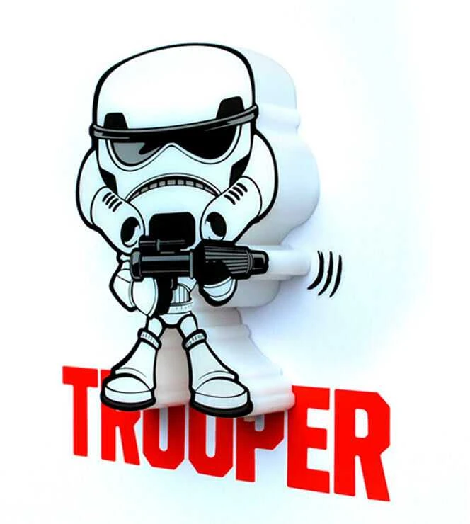 Star Wars Storm Trooper 3D Light FX mini lamp