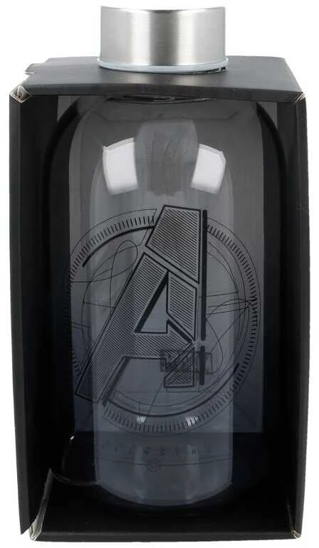Vandens butelis Stor Avengers Stiklas 620 ml